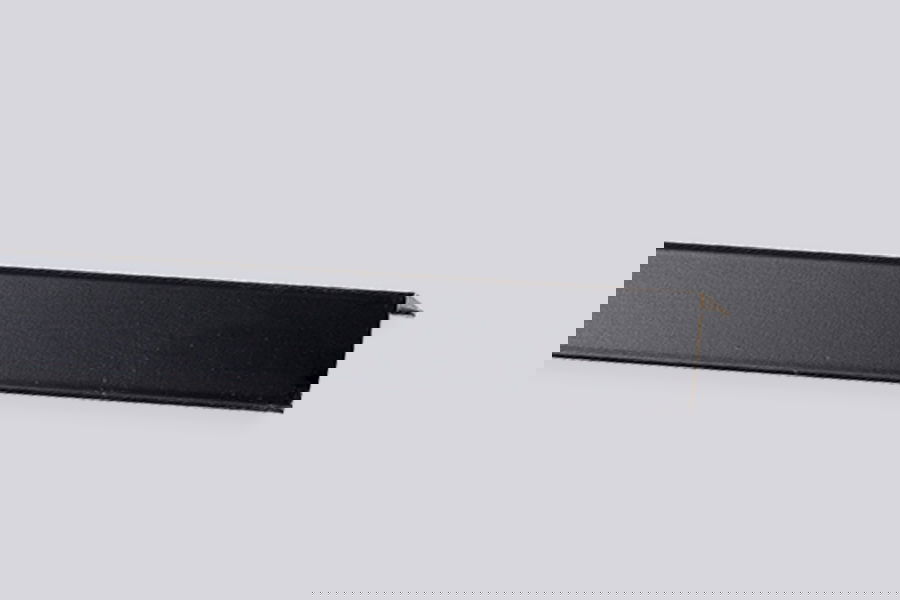 Rockfon-CMC-Randprofiel-Hoeklijn-T24-mat-zwart-3050mm