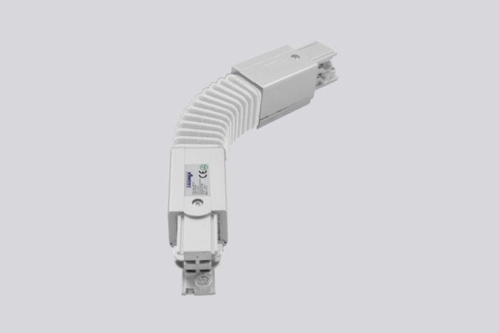 Tronix 3 phase flexibele connector wit ~ AfbouwTotaal.com