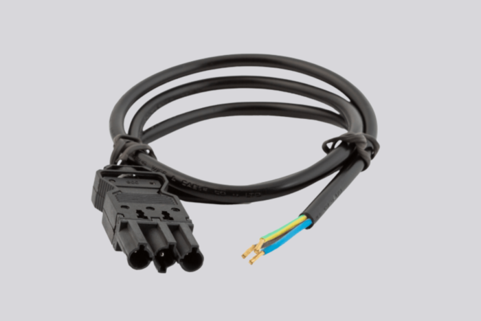 GST18/3 gestripte kabel 1 meter Tronix - AfbouwTotaal.com