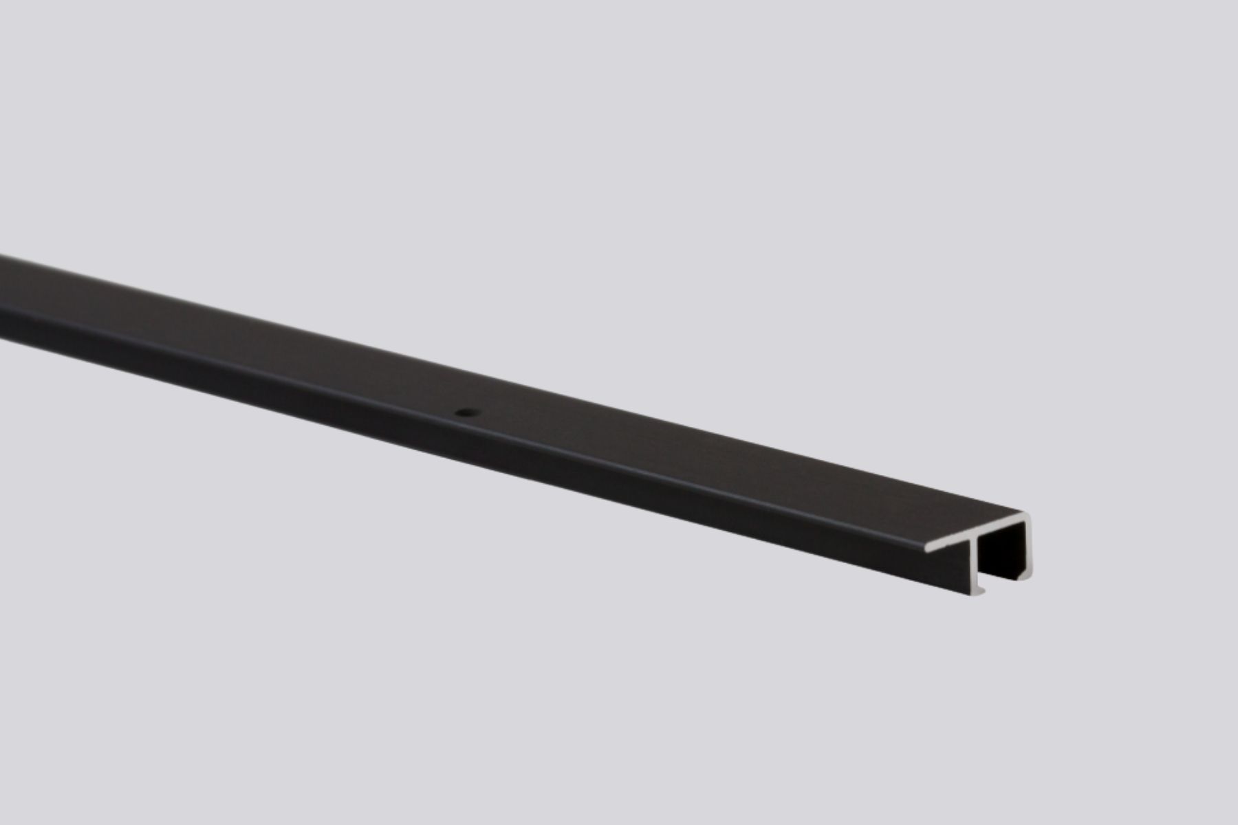 Stas U-Rail 200 cm Zwart