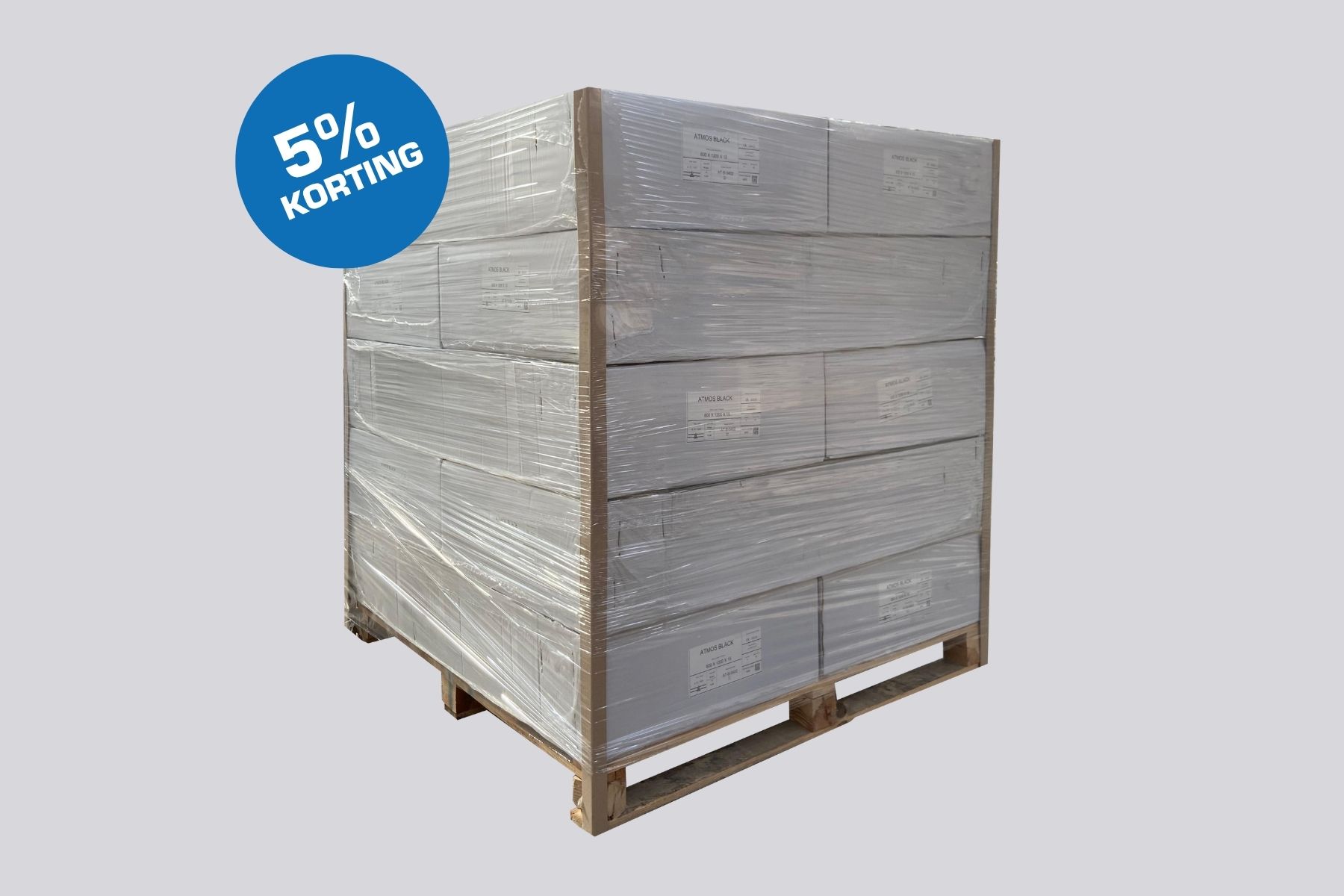 Pallet Atmos Black 60x120 met korting