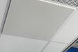 Ventilatierooster plafondplaat wit doorzak 600x600mm ~ AfbouwTotaal.com
