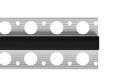 STAS Plasterrail profiel met strip