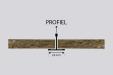 Eurocoustic Tonga zwart 600x1200mm