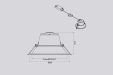 Downlight 220mm