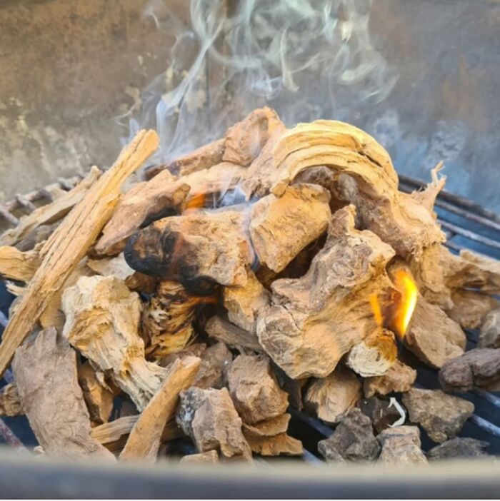 BBQ houtchips Olijf 3kg - Afbeelding 2