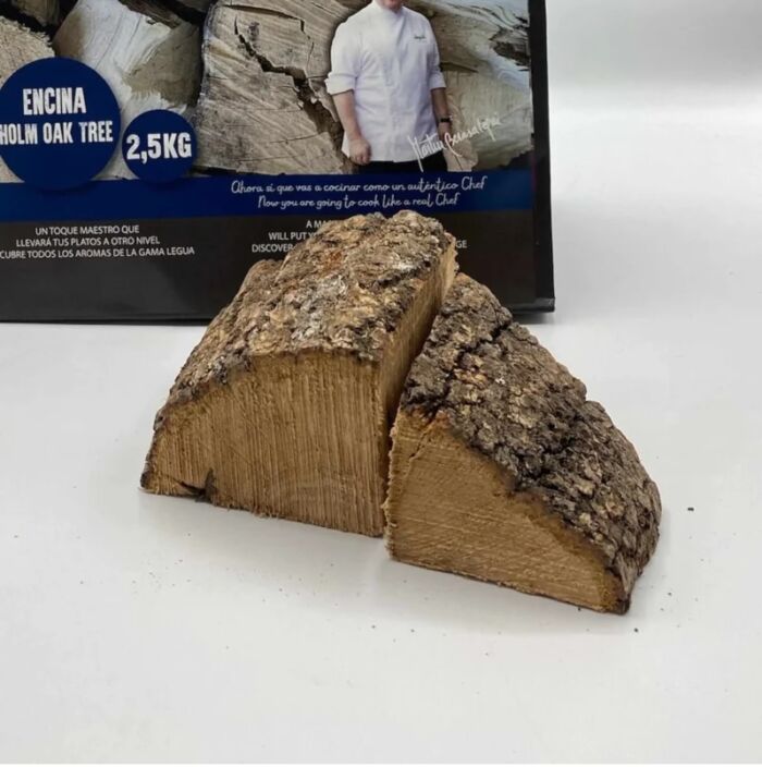 Rookchunks Steeneik zak 2,5kg - Afbeelding 3