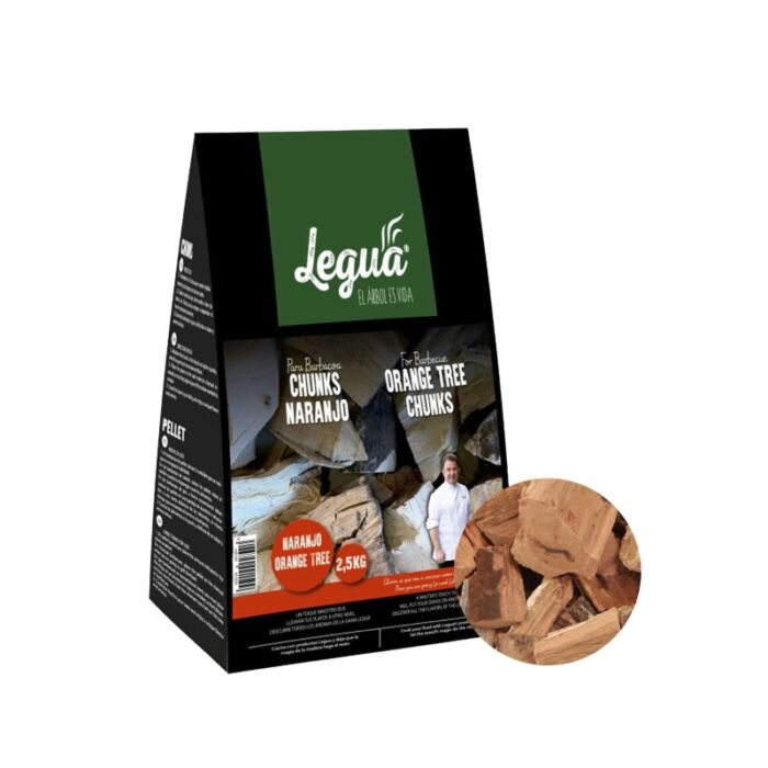 Rookchunks Sinaasappel zak 2,5kg