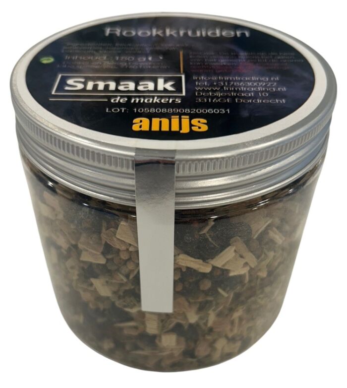 SMAAK - Rookkruiden / Vuurkruiden Anijs - pot 180 gr - Afbeelding 3
