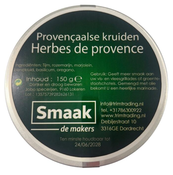 SMAAK - Herbes de Provence - pot 150 gr - Afbeelding 2