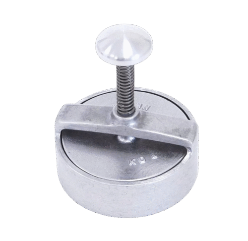 Hamburgerpers Aluminium Ø 125mm