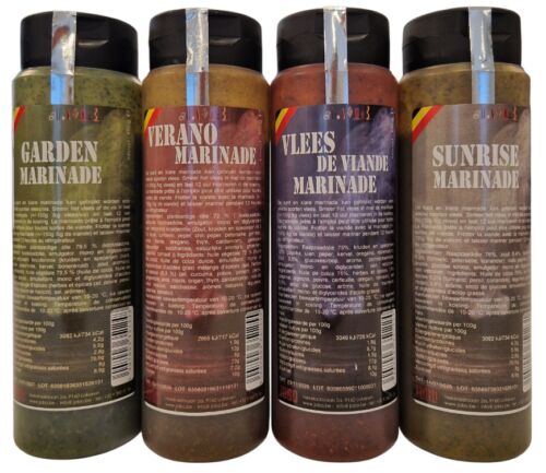 Marinade Mix – 4x450g Kant-en-Klaar | Voor Elke BBQ & Keukenheld