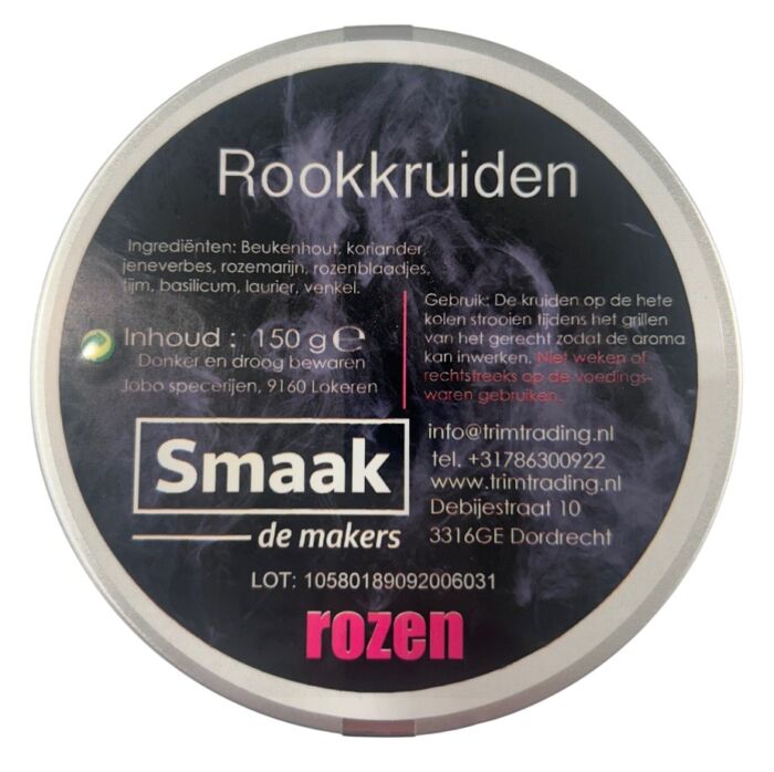 SMAAK - Rookkruiden / Vuurkruiden Rozen - pot 150 gr - Afbeelding 2