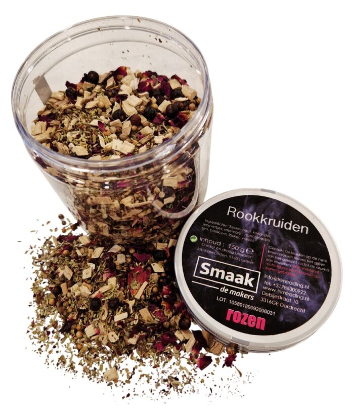 SMAAK - Rookkruiden / Vuurkruiden Rozen - pot 150 gr