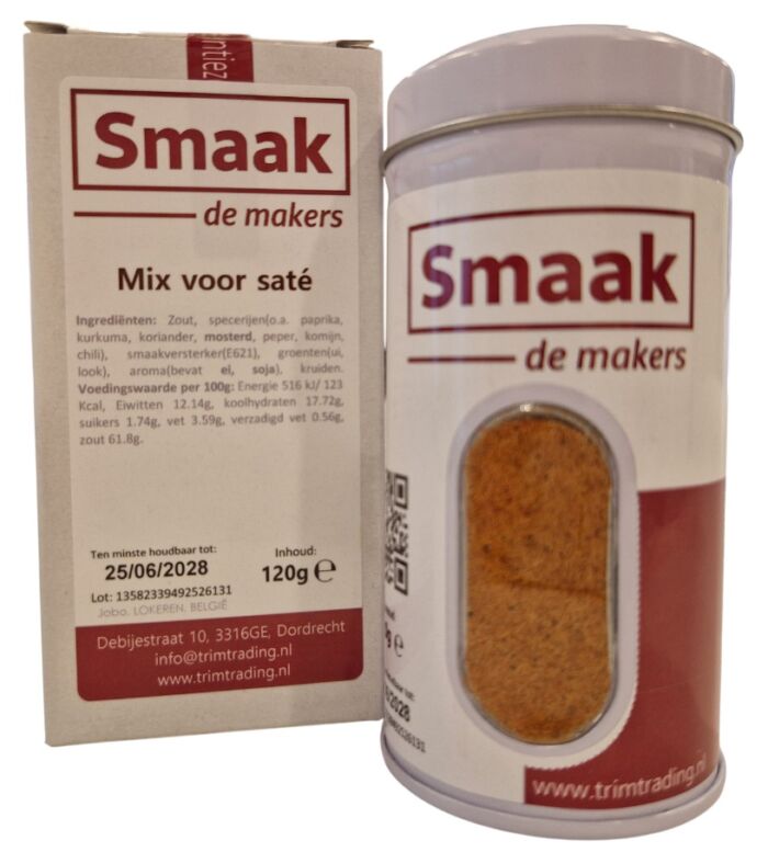 SMAAK - Saté kruidenmix - pot 120 gr - Afbeelding 2