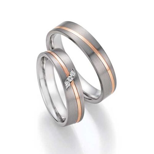 Titanium trouwringen