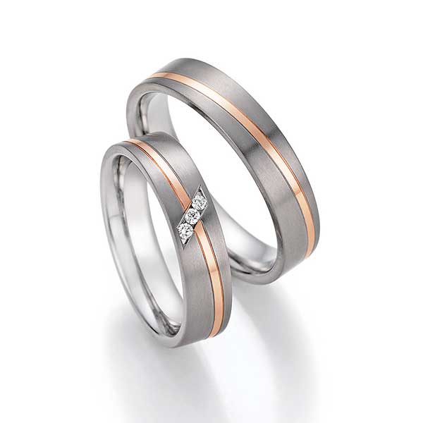 Titanium trouwringen