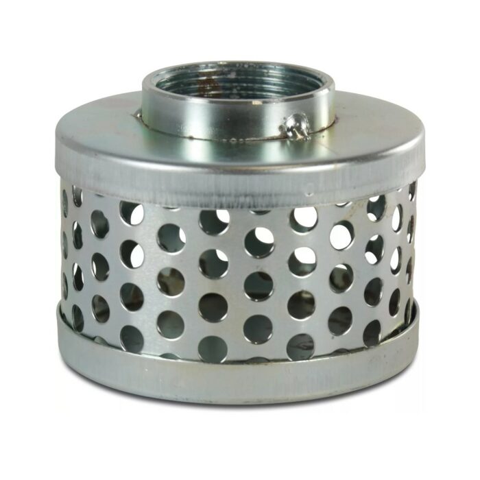 Suction strainer without valve
