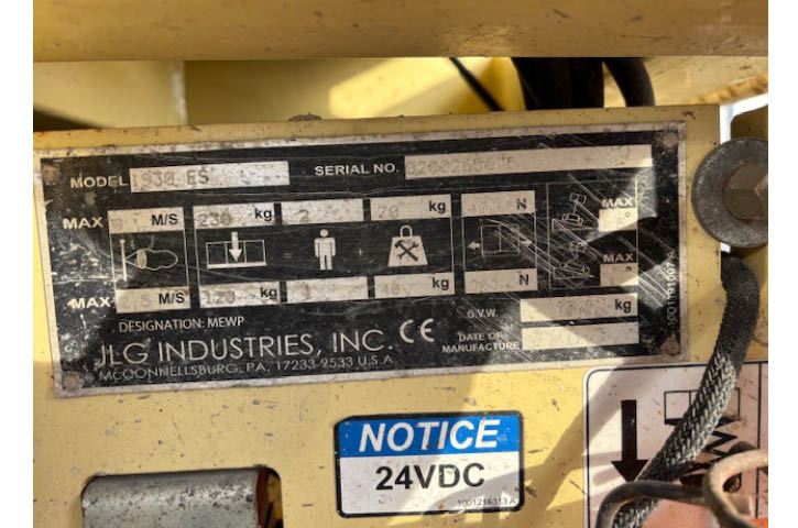 JLG 1930ES_2017 - Afbeelding 9