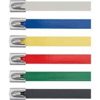 panduit gekleurde rvs banden