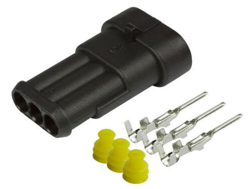 アモルとプシュケ　アート 3 way AMP Superseal 1.5 female connector for male pins 282105-1