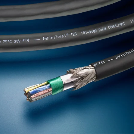 Twisted pair draad en kabel TE Connectivity Raychem