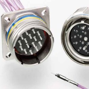 MC801 glasvezel connectoren ARINC 801 TE Connectivity