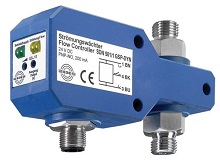 In-line compact micro flow stromingssensor voor olie EGE Elektronik