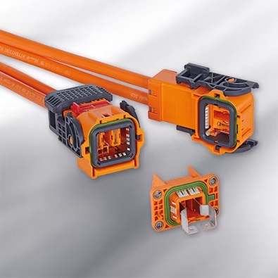 AMP + hvp 1100 high voltage connector system