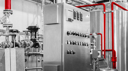 equipment at the milk factory equipment at the milk factory