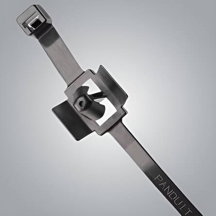 Panduit centraal gemonteerde kabelbinders met vleugel bevestiging