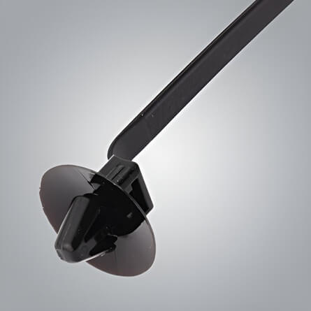 Panduit kabelbinder met parapluvleugels