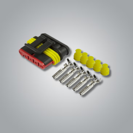 AMP Superseal female 5 polig set