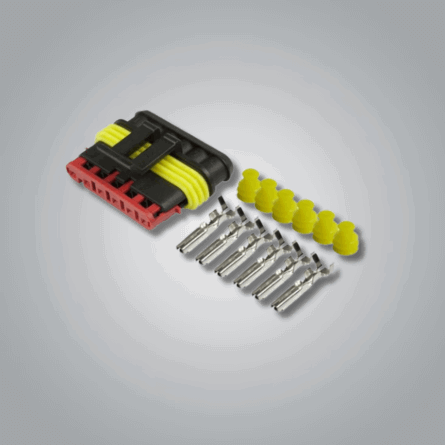 AMP Superseal female 6 polig set