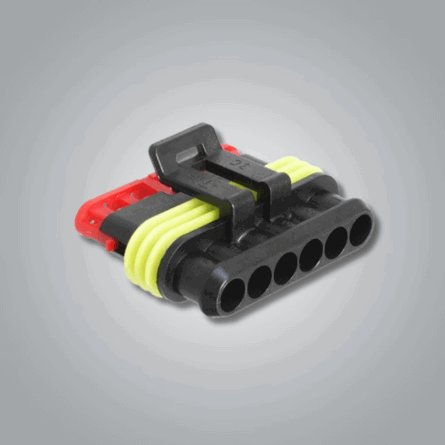 AMP Superseal female 6 polig