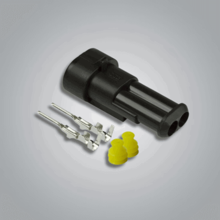 AMP Superseal male 2 polig set