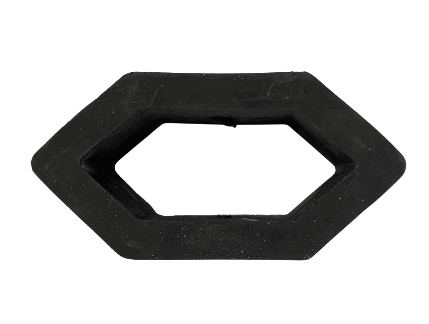 Rubber stootblok bovenzijde