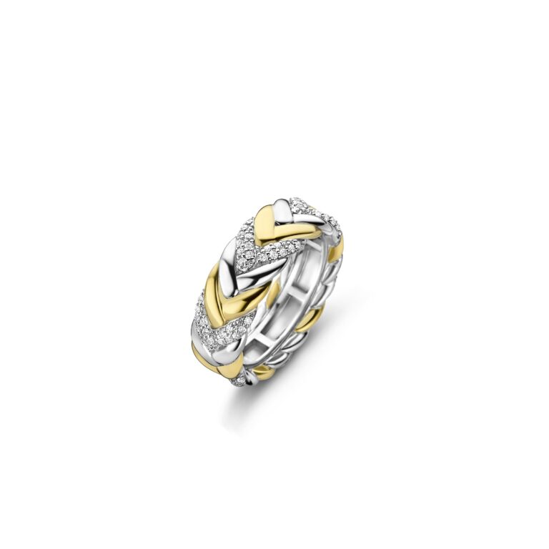 Ti Sento Ring Bicolor 12264ZY - Afbeelding 2