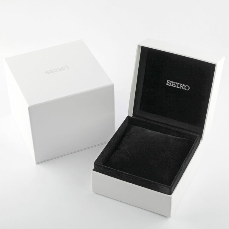 Seiko Presage leer blauw SSA405J1 - Afbeelding 2
