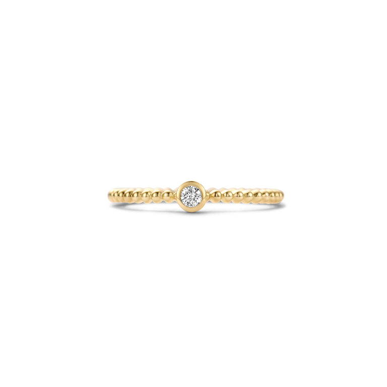 Blush 14k Geelgouden Ring Zirconia 1216YZI/52 - Afbeelding 3