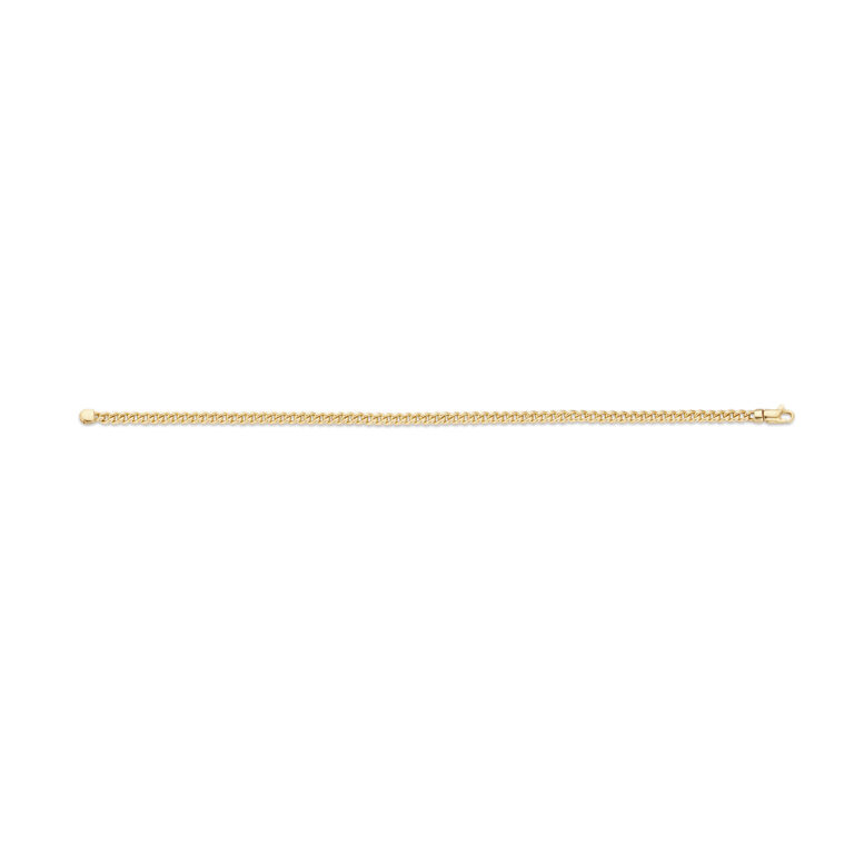Blush 14Krt Gouden Gourmet Armband 2165YGO - Afbeelding 2