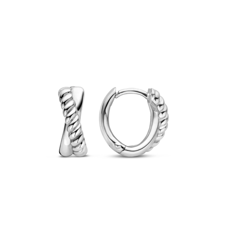 Ti Sento Oorbellen Bewerkt Zilver 7667ST - Afbeelding 4
