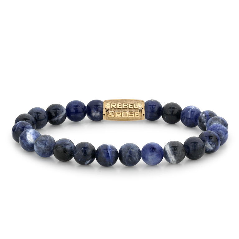 Rebel & Rose Midnight Blue Gold RR-80094-G