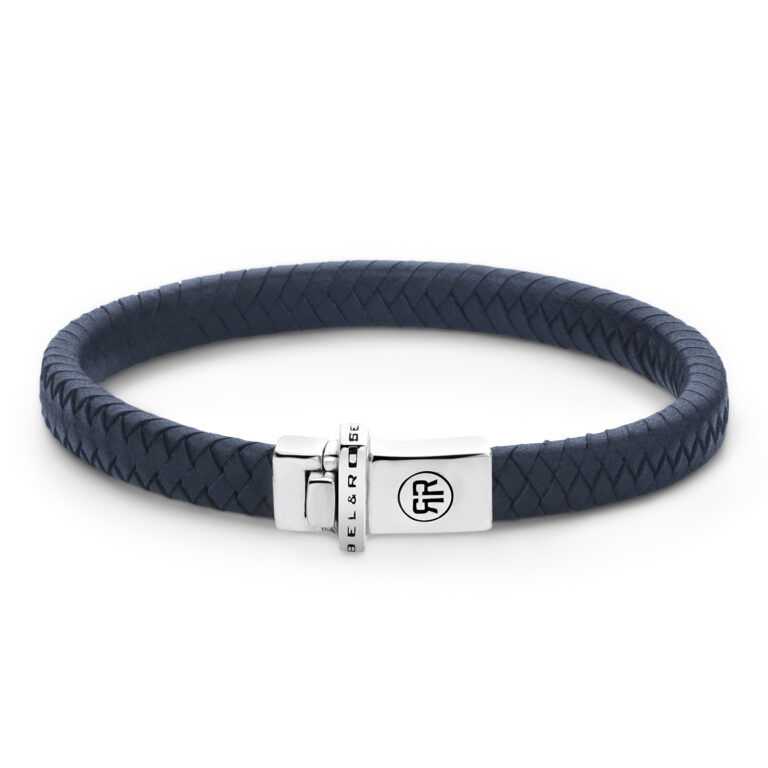 Rebel & Rose Small Braided Navy RR-L0150-S