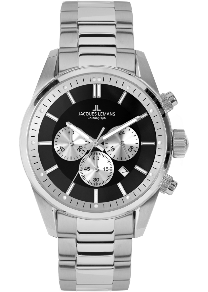 Jacques Lemans Horloge Barcelona zwart 42-6.1E