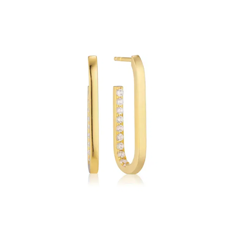 Sif Jakobs Oorhangers Capizzi Medio Earrings SJ-E42212-CZ-YG