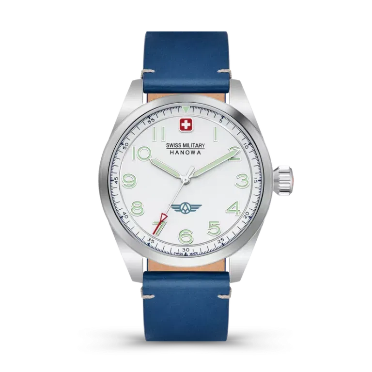 Swiss Military Falcon blauwe band SMWGA2100403