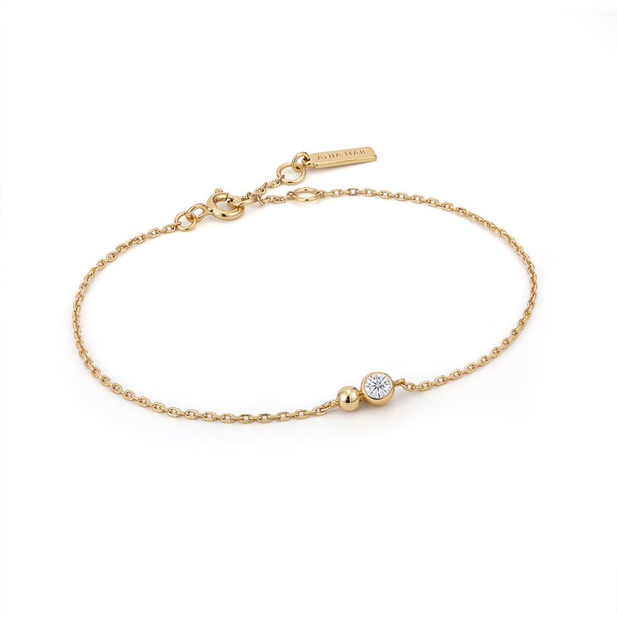 Ania Haie Sparkle Chain AH B045-01G-CZ