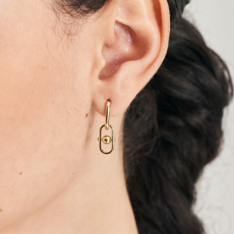 Ania Haie Orb Link Hoops AH E045-04G - Afbeelding 2