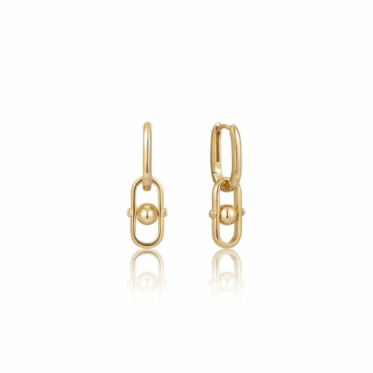 Ania Haie Orb Link Hoops AH E045-04G